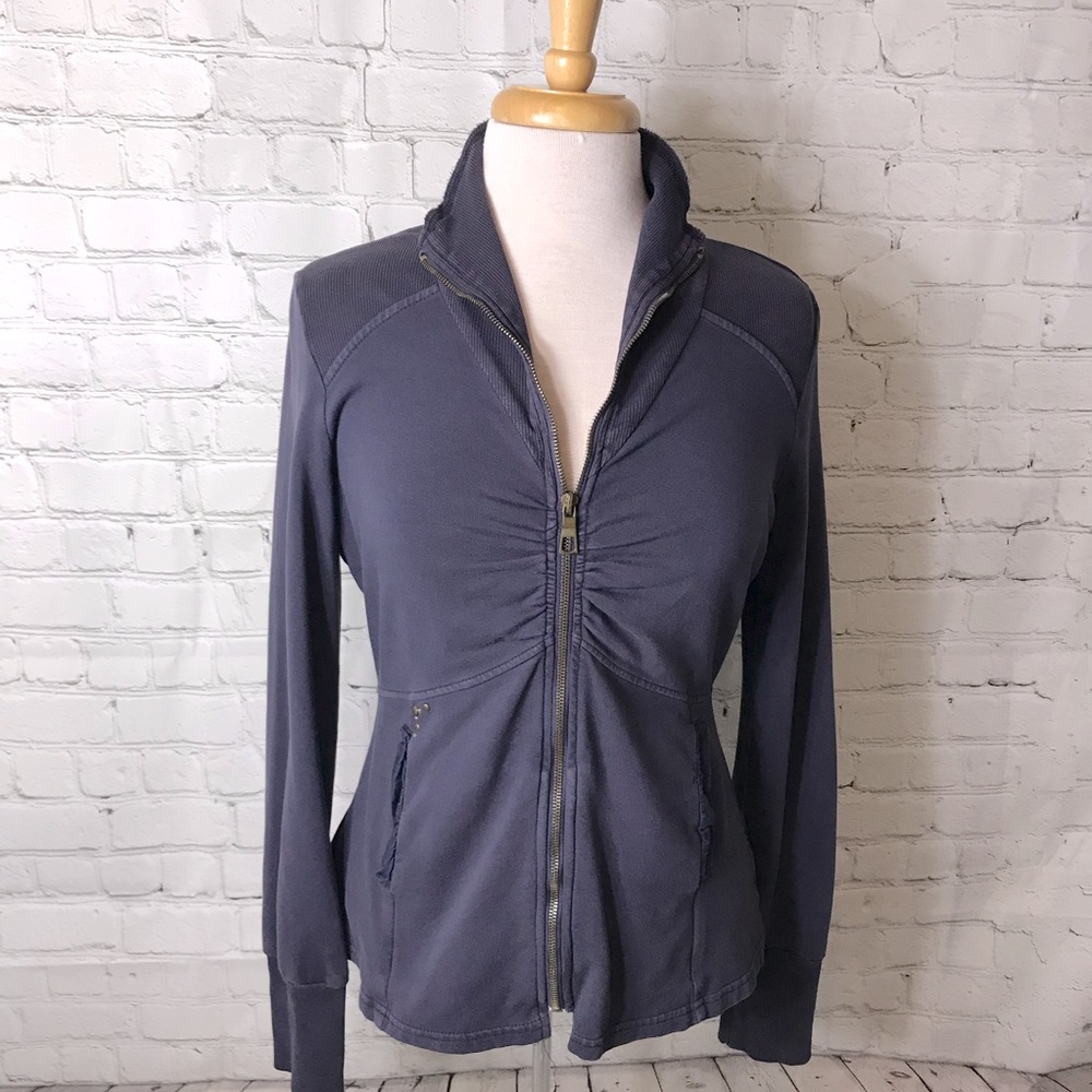 Odin & Ivy eggplant-purple jacket